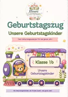 Vorschau - Poster - Geburtstagszug- Unsere Geburtstagskinder - Deckblatt
