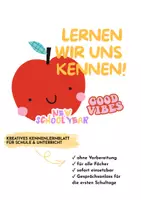 Vorschau - Arbeitsblätter - Kennenlernen zum Schulstart | Kreatives Arbeitsblatt | Erste Schulwoche | Alle Fächer - Deckblatt