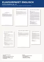 Vorschau - Arbeitsblätter - Acht Englisch-Klausuren Einführungsphase (Jg. 11) | Oberstufe | Mit Erwartungshorizonten & authentischen Texten - Deckblatt