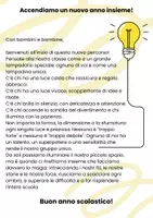anteprima - Flashcard - Accoglienza primaria - tema lampadine - Pagina 1