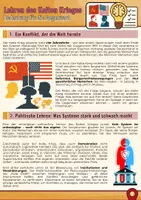 Vorschau - Arbeitsblätter - Lehren des Kalten Krieges - Bedeutung für die Gegenwart - Seite 1