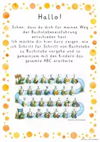 Vorschau - Poster - Lernpfad/ Vorgehen meiner Buchstabeneinführung - Plakat - Seite 2
