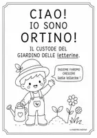 anteprima - Esercizi - Il quaderno dello stampato minuscolo-pregrafismo, righe e preparazione allo scrittura delle lettere - Pagina 1