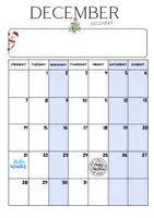 Aperçu - Autre type de ressources - Calendriers année scolaire 2026-2027 (en anglais) - Page 3