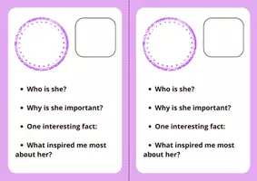 Vista previa - Tarjetas / Manipulativos - Passport to Inspiration: Inspiring Women Who Changed the world PRIMARY ESL - página 2