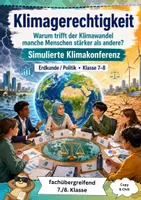 Vorschau - Arbeitsblätter - Klimagerechtigkeit Klimawandel - Deckblatt