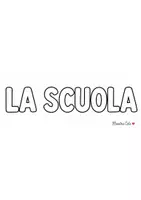 anteprima - Materiale per pittura e bricolage - Decorazione porta: La scuola ti dà le ali per volare - Pagina 1