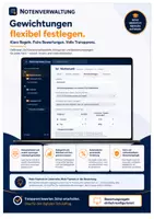Vorschau - Anderer Materialtyp - App-Materialpaket: Notenverwaltung, Dokumentation der Mitarbeit, Sitzplan-Generator - Seite 3