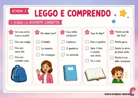 anteprima - Esercizi - leggo e comprendo: 1 elementare - Pagina 3