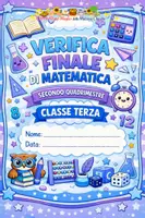 anteprima - Esercizi - VERIFICA FINALE DI MATEMATICA CLASSE TERZA - Pagina di copertina