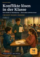 Vorschau - Arbeitsblätter - Streitschlichter-Training Klasse 3–5 – Konflikte lösen in 5 Schritten - Deckblatt