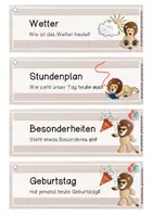 Vorschau - Anderer Materialtyp - Löwenklasse - Morgenkreis /Moderationsfächer - Seite 3