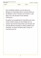 Vorschau - Arbeitsblätter - Leseverstehen: Warum werden Blätter bunt? | 3-fach differenziert | 3. Klasse | Leseförderung - Seite 2