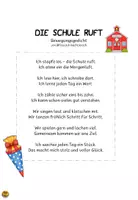Vorschau - Stundenentwürfe - Bewegungsgedicht Schulanfang - für die 1. Klasse ~ Grundschule Musik - Seite 2