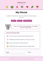 Vorschau - Arbeitsblätter - Englisch Kl. 3: Zuhause und Zimmer - Seite 1