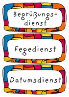 Vorschau - Bildkarten - Klassendienste - Pop Art - Seite 3