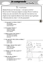 Aperçu - Feuilles d'exercices - LRC - fiches de lecture 1ère 2ème CP CE1 - Page 2