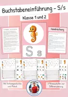 Vorschau - Stundenentwürfe - Großes Komplettpaket Klasse 1 – Unterrichtsmaterial für das ganze Schuljahr - Deutsch, Mathe & Sachunterricht - Seite 1