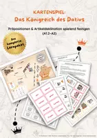 Vorschau - Spiele - Kartenspiel: Das Königreich des Dativs (A1.2 – A2) - Deckblatt