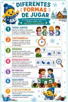Vista previa - Unidades / Secuencias / Situaciones de Aprendizaje - Yo tengo… ¿Quién tiene? INVIERNO. 30 tarjetas + 2 plantillas extra para crear nuevas cadenas - página 3