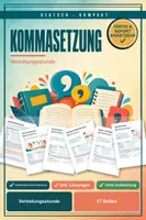Vorschau - Arbeitsblätter - Vertretungsstunde Deutsch Kommasetzung Klasse 7-8 - Deckblatt