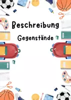 Vorschau - Unterrichtsreihen - Gegenstandsbeschreibung I Materialpaket I Übungsaufgaben I Checklisten - Seite 3