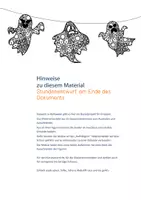 Vorschau - Mal- und Bastelvorlagen - Halloween Girlande Kunst - Halloween Kunst Klasse 3 - Halloween Kunst Klasse 4 - Seite 1