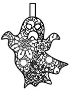 Vorschau - Mal- und Bastelvorlagen - Halloween Girlande Kunst - Halloween Kunst Klasse 3 - Halloween Kunst Klasse 4 - Seite 2