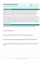 Vorschau - Arbeitsblätter - Arbeitsblatt Erdkunde Klasse 5 – Kontinente und Ozeane - Deckblatt
