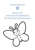 Vorschau - Mal- und Bastelvorlagen - Frühling Girlande Kunst - Frühling Girlande Bastelprojekt - Frühling Kunst Klasse 1 - Frühling Kunst Klasse 2 - Seite 2