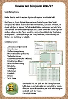 Vorschau - Lehrpläne/Lehrermaterial - Digitaler Schulplaner / Lehrerplaner 2026 / 2027 - Seite 1