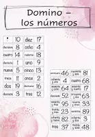 Vorschau - Spiele - Domino - los números/ die Zahlen 1-20 und 1-100 - Deckblatt