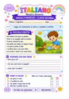 anteprima - Esercizi - Prove di ingresso seconda per tutte le materie - Pagina 1