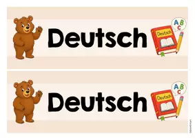 Vorschau - Präsentationen/Tafelbilder - Bärenklasse - Tagestransparenz (Klassentier) - Seite 2