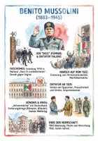 Vorschau - Arbeitsblätter - Lernplakat + Arbeitsblätter zum Thema "Benito Mussolini" + Lösung & MP3 + Mindmap + Infografik - Deckblatt