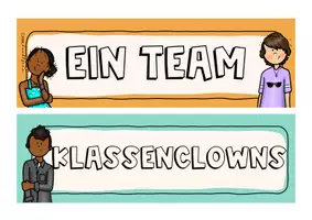 Vorschau - Poster - Lustige Türdeko Sekundarstufe | Witzige Schülertypen | Klassenzimmer Deko | Klasse 5–10 - Seite 2
