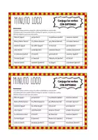 Vorschau - Spiele - Minuto loco Calentamiento (7 verschiedene Versionen) - Deckblatt
