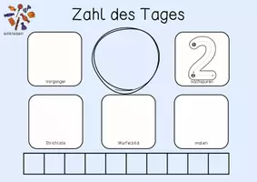 Vorschau - Präsentationen/Tafelbilder - Zahl des Tages Grundschule - Seite 2