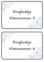 Voorbeeld - Ringboekje Thema Oceaan Dreaming - Pagina 2