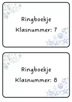 Voorbeeld - Ringboekje Thema Oceaan Dreaming - Pagina 3