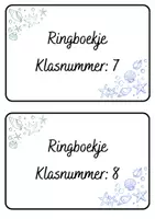 Voorbeeld - Ringboekjes Thema Oceaan - Pagina 3