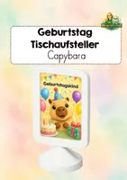 Vorschau - Bildkarten - Geburtstagskind / Tischaufsteller - Geburtstags-Ritual - Deckblatt