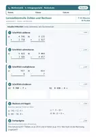 Vorschau - Klassenarbeiten - Lernzielkontrollen Mathematik Realschule Klasse 5 – A/B - Seite 3