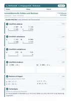 Vorschau - Klassenarbeiten - Lernzielkontrollen Realschule Klasse 5–10 - alle Fächer - Seite 1