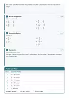 Vorschau - Klassenarbeiten - Lernzielkontrollen Mathematik Realschule Klasse 6 – A/B - Seite 1