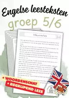 Voorbeeld - Engelse leesteksten groep 5/6 – Woordenschat & Begrijpend Lezen - Voorblad