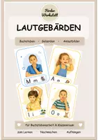Vorschau - Fördermaterial/Inklusion - Lautgebärden Alphabet – Komplettpaket mit Anlautbildern | Buchstaben & Laute - Seite 2