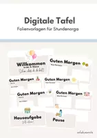 Vorschau - Mal- und Bastelvorlagen - Klassenleitung Starterpaket - Classroommanagement (wachsendes Materialpaket) - Seite 1