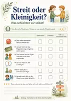 Vorschau - Arbeitsblätter - Streit schlichten Klasse 3–4 – Trainingsheft mit Gesprächsleitfaden und Selbstkontrolle - Seite 2