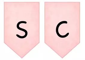 Vorschau - Anderer Materialtyp - Buchstaben-Wimpel im Aquarellstil - Seite 3